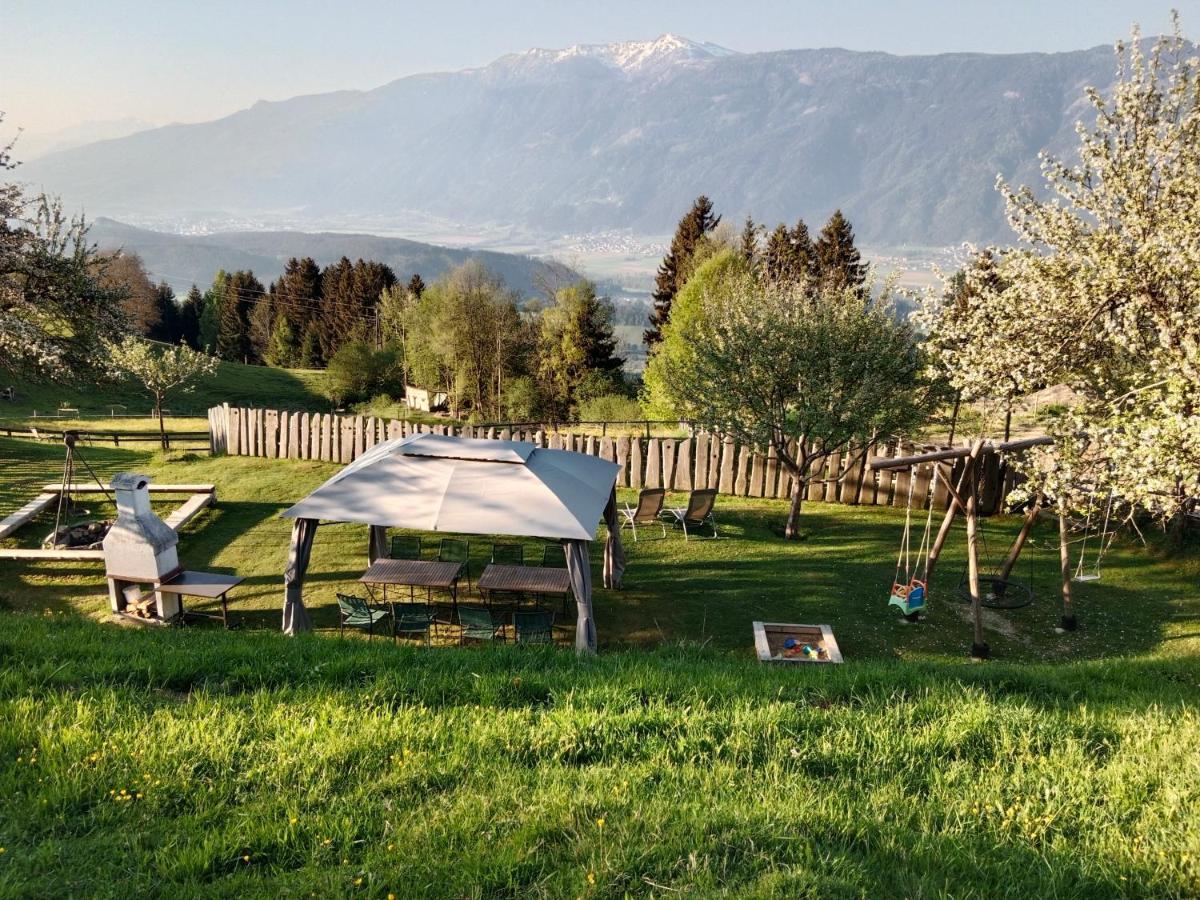 Bergbauernhof Stauder - Hirschbergalpakas Villa Lendorf Eksteriør bilde
